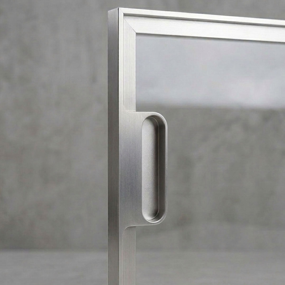 TIRADOR MILAD VERTICAL - PLATA