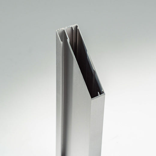 PERFIL ALUMINIO E45-20 5,85 MT PLATA