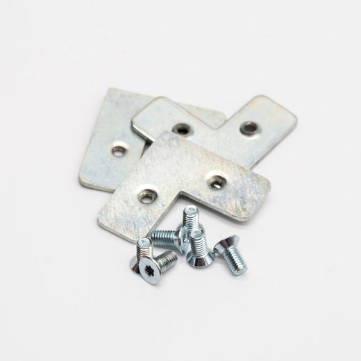 KIT ESCUADRA ARMADO 05-20 ZINCADA - INCLUYE TORNILLOS