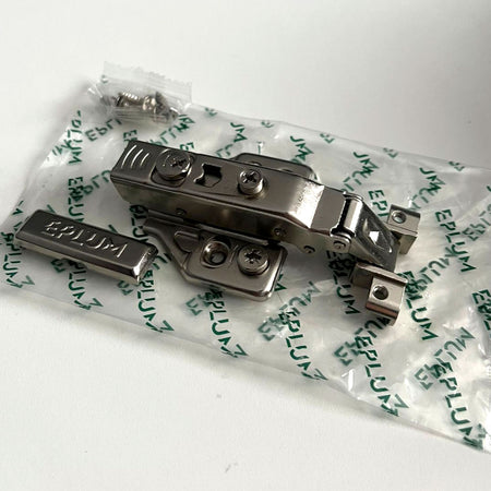 Bisagra P20 3D sin reten negra (C/Tornillos)