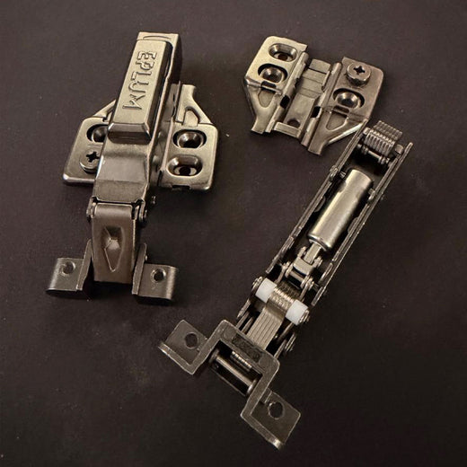 Bisagra P20 3D sin reten negra (C/Tornillos)