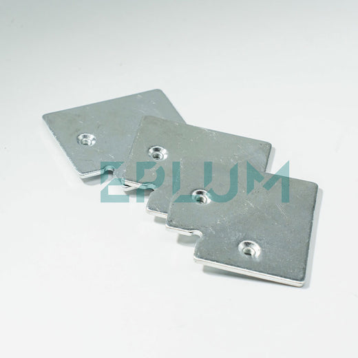 KIT ESCUADRA ARMADO 45-20 ZINCADA - INCLUYE TORNILLOS