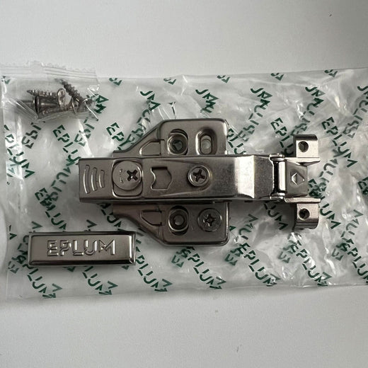 Bisagra P20 3D cierre suave niquel (C/Tornillos)