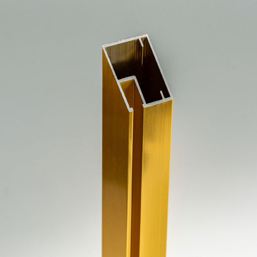 PERFIL ALUMINIO IB20-21 3MT DORADO BRIGHT