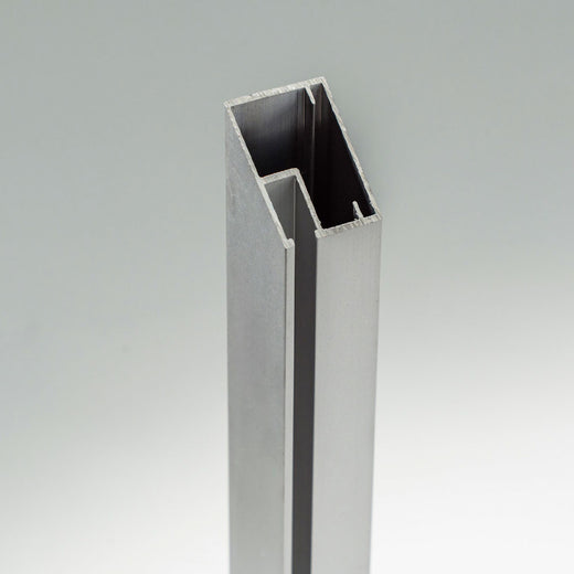 PERFIL ALUMINIO IB20-21 5,85 MT PLATA 