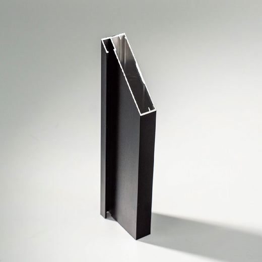 PERFIL ALUMINIO E45-20 5,85 MT NEGRO MATE