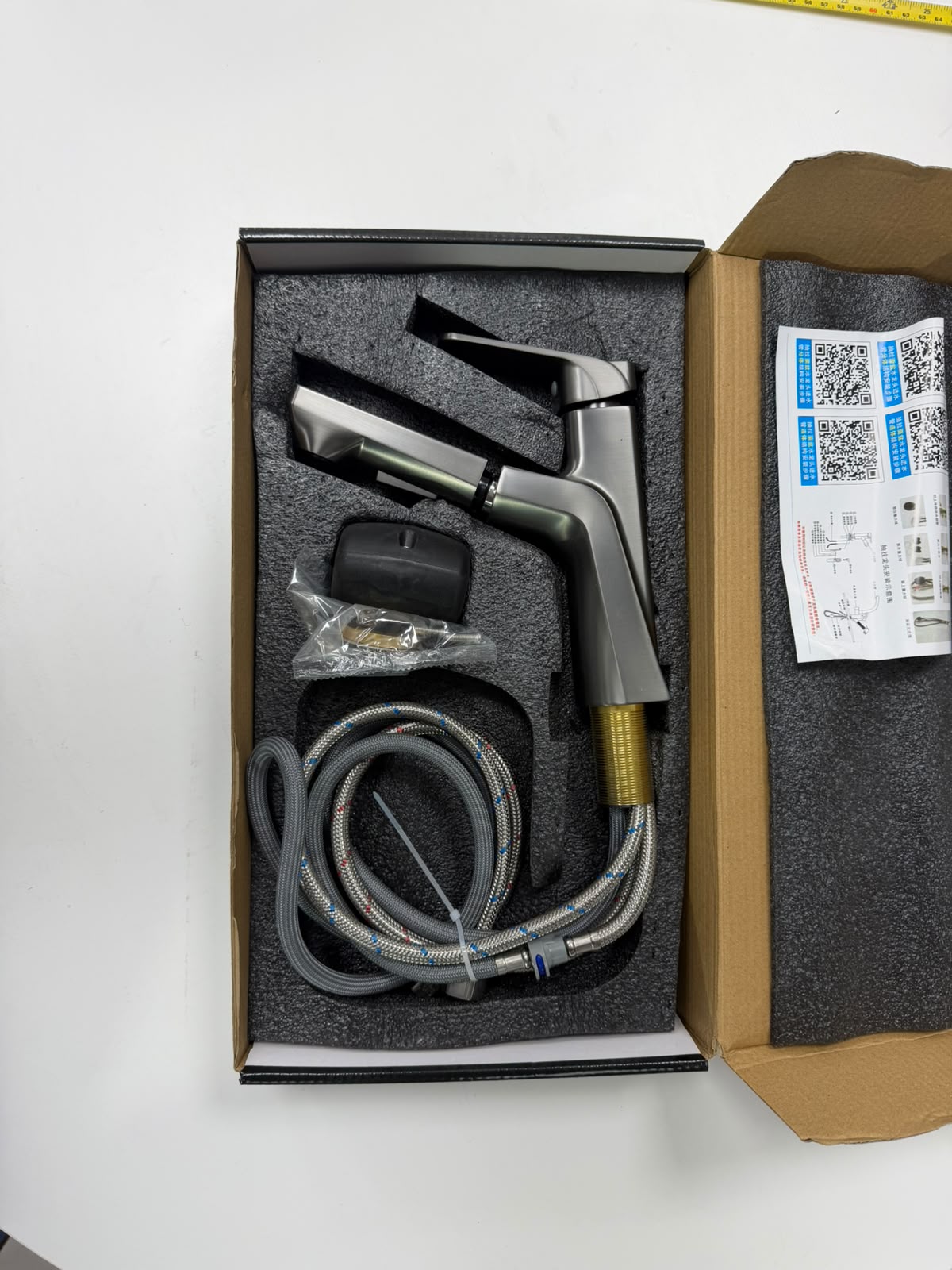 LLAVE LAVAMANOS BOCA EXTRAIBLE ROSST CROMADO